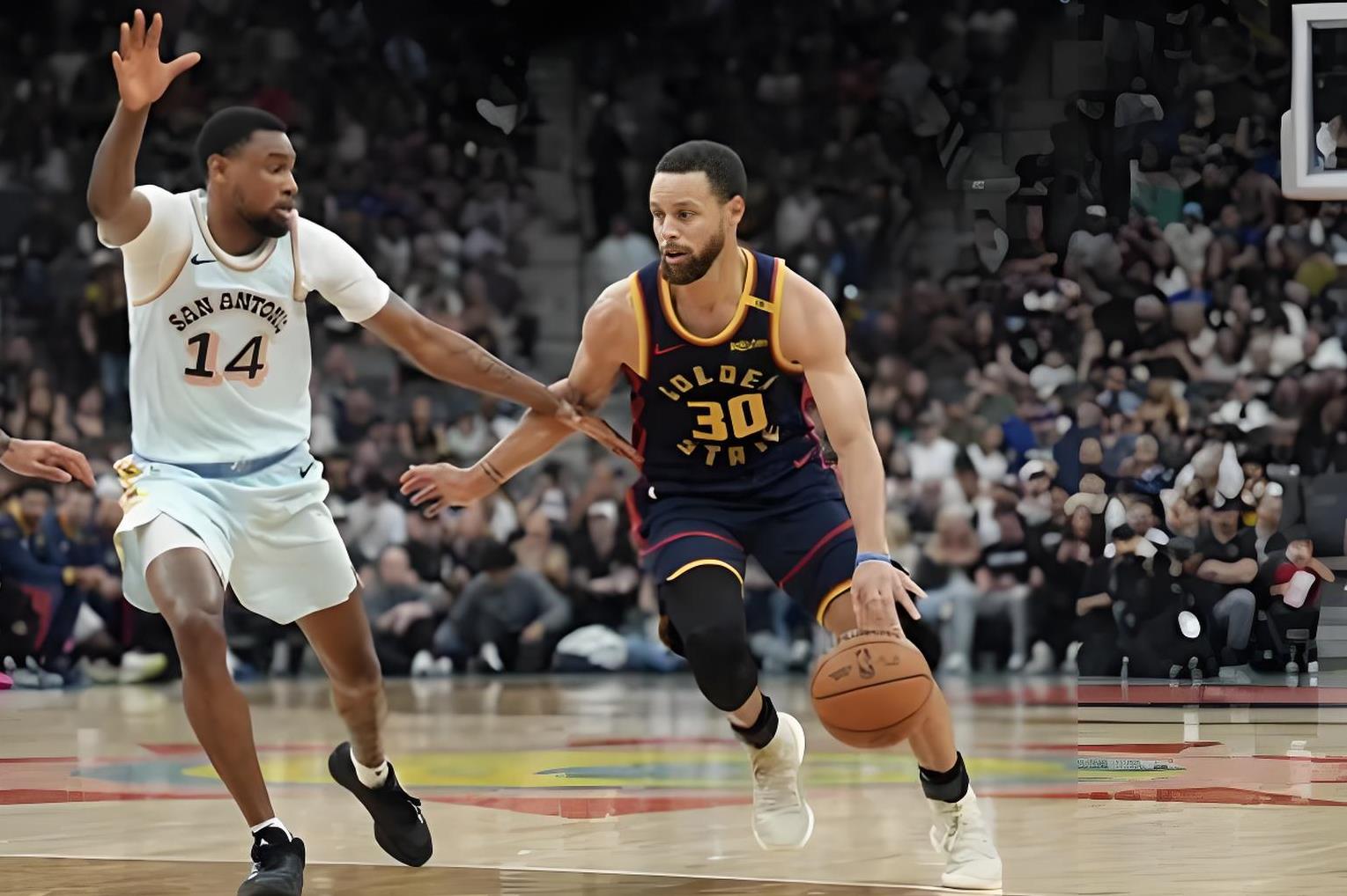 aoa体育课程-马刺鏖战勇士，以微弱优势获胜的简单介绍